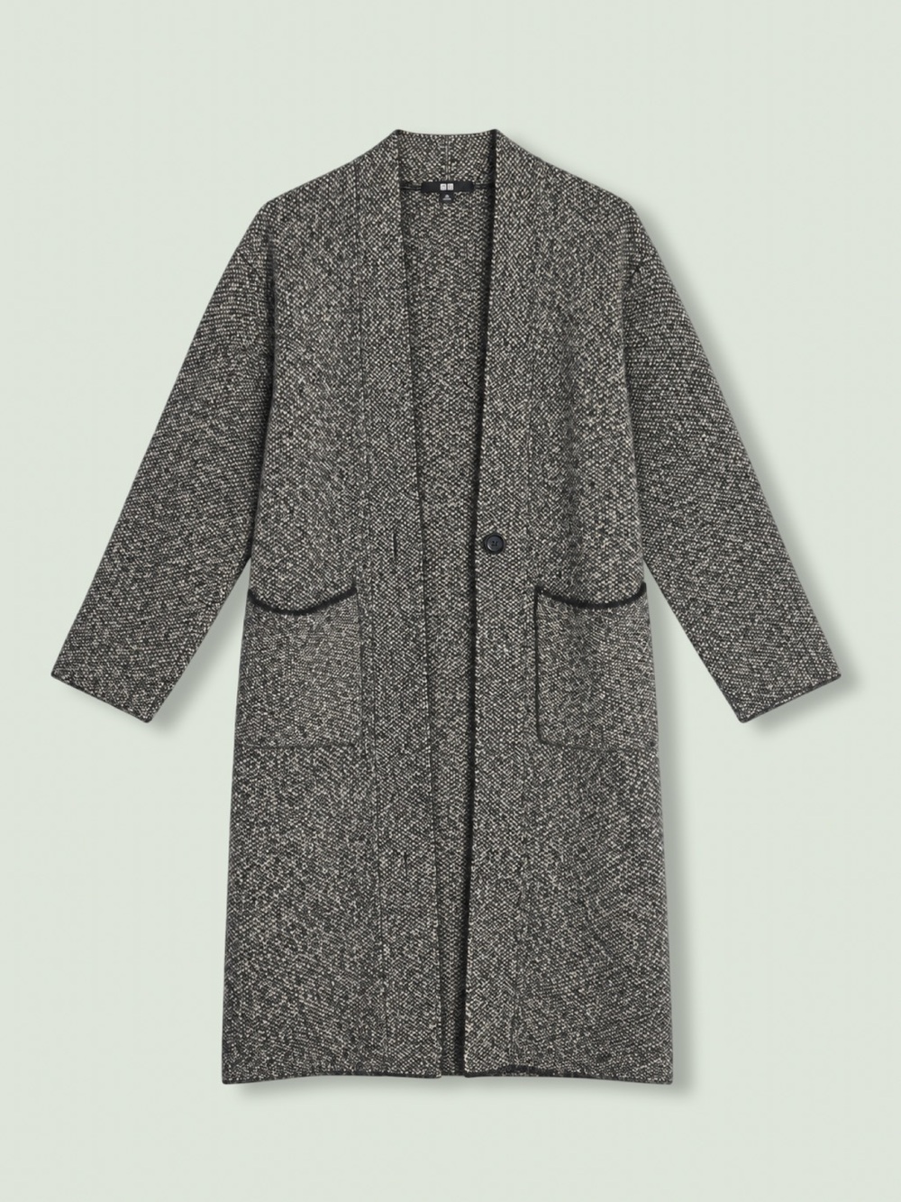 Uniqlo Women’s Gray Long Cardigan